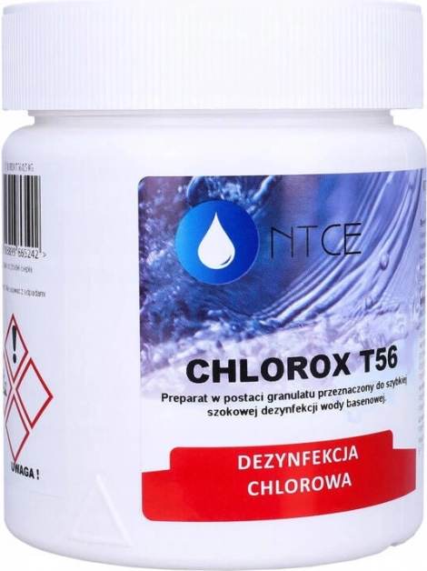 Granulat chlorowy do basenu 0,5 kg