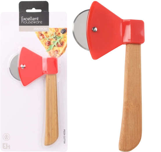 Nóż do pizzy w kształcie siekiery