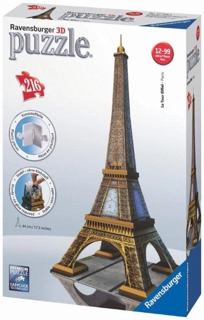 Ravensburger 3D puzzle Wieża Eiffla