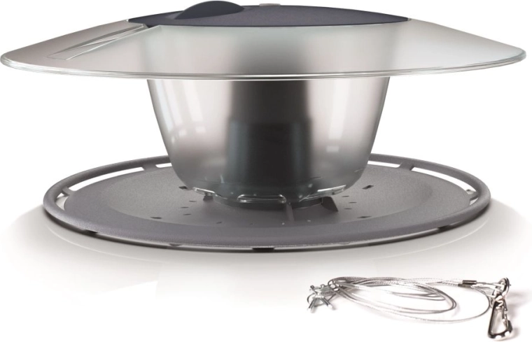 Karmnik dla ptaków Birdyfeed Round szary kamień