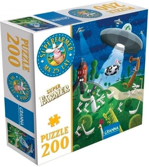 Puzzle 200 elementów SUPERFARMER – edycja rocznicowa