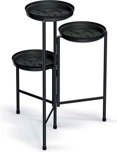 Stojak na kwiaty TOL Stand 42 cm czarny