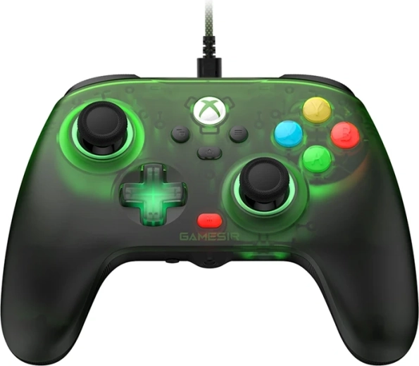 GameSir T7 Pro przewodowy kontroler do gier dla Xbox i PC (retro zielony)