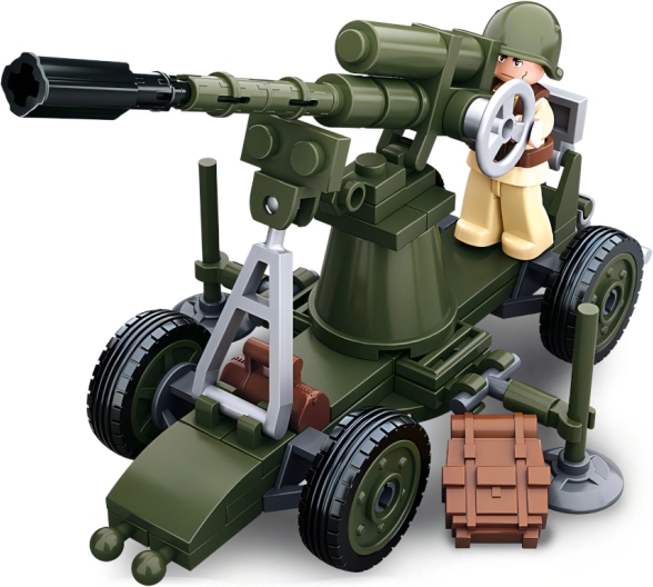 Sluban II Wojna Światowa Działo Przeciwlotnicze