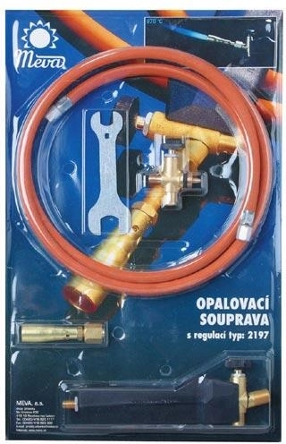 Zestaw do opalania z okrągłym palnikiem na propan-butan