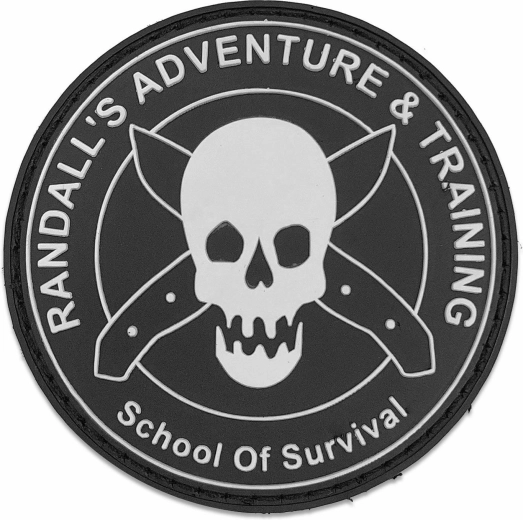 Gumowa naszywka ESEE RAT-PATCH 3D, średnica 6,35 cm