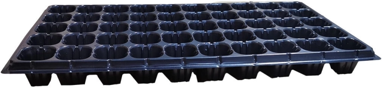 Taca rozsadowa z 50 polami do rozsady