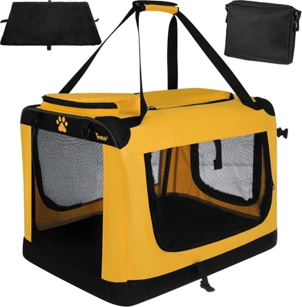 Składana torba transportowa dla psa i kota Purlov 60 × 42 × 44 cm