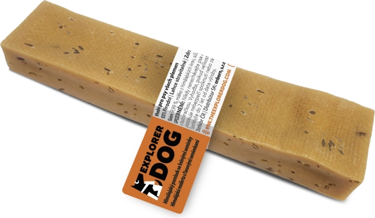 Himalajski serowy przysmak do żucia dla psów z siemieniem lnianym XXL