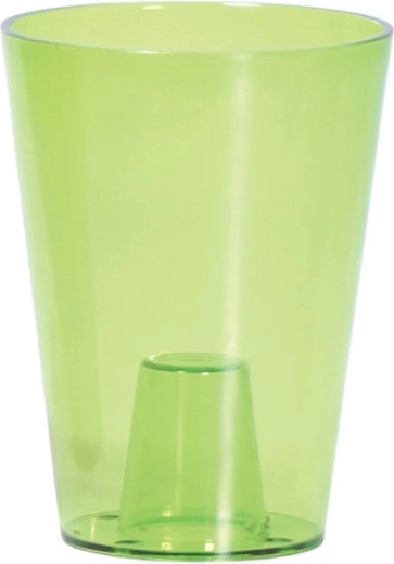 Osłonka na storczyki COUBI ORCHID 13 cm – transparentna zielona