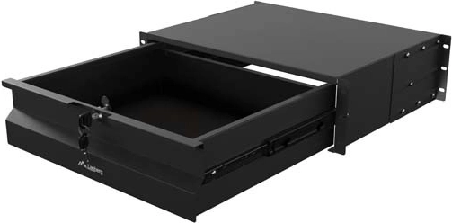 Lanberg szuflada do racka 19" 3U 360 mm czarna