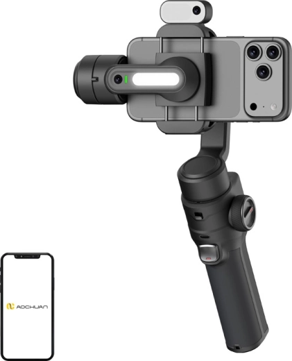Stabilizator AOCHUAN Smart S3 z czujnikiem AI (czarny)