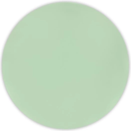 Plastowe talerze Decorata 20 cm jasnozielone, zestaw 2 szt.