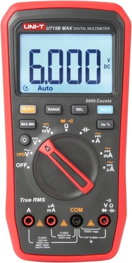 Cyfrowy multimetr Uni-T UT15B MAX True RMS