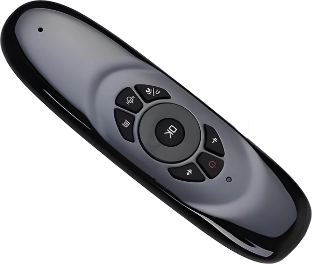 Bezprzewodowa klawiatura 3 w 1 do Smart TV MT10-Remote (air mouse, 2.4 GHz, podświetlenie RGB) - 1 sztuka