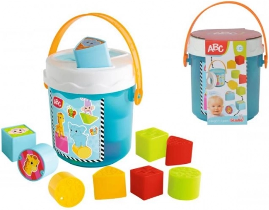 Wiaderko z sorterem dla dzieci