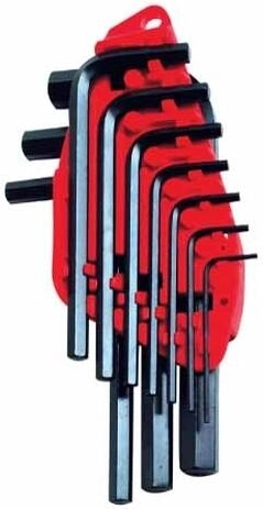 Zestaw kluczy imbusowych 1,5–10 mm STANLEY, 10 szt.