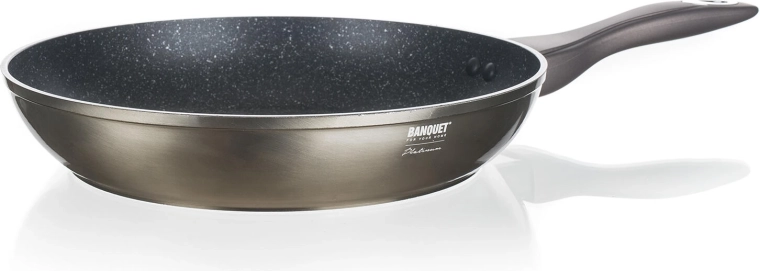 Aluminiowa patelnia 28 cm z nieprzywierającą powłoką METALLIC PLATINUM