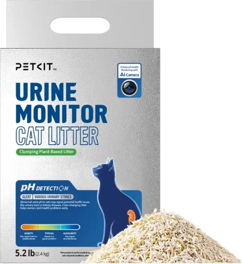 Petkit urine monitor – roślinny żwirek zbrylający ze wskaźnikiem pH - 1 szt.