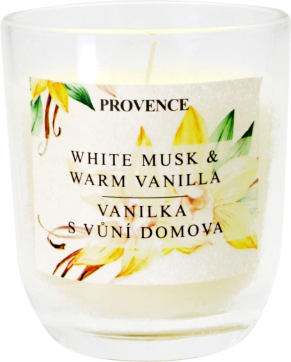 Świeca zapachowa w szkle Provence wanilia - 1 szt.