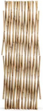 Rozsuwany bambusowy płotek 200 × 200 cm