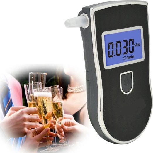 Al6 lcd analizator oddechu z ustnikami