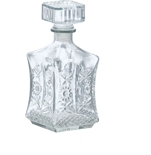 Szklana karafka z uszczelniającym korkiem 730 ml