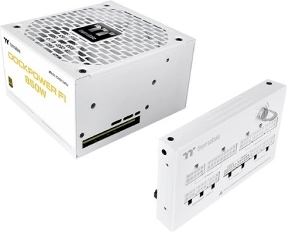 Thermaltake Dockpower FI 850W Gold modularny zasilacz ATX 3.1 Gen5 Snow