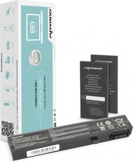 Bateria Movano BTY-M6H do notebooków MSI CX62, GE62, GE72, GL72 i PE70 4400 mAh (48 Wh)