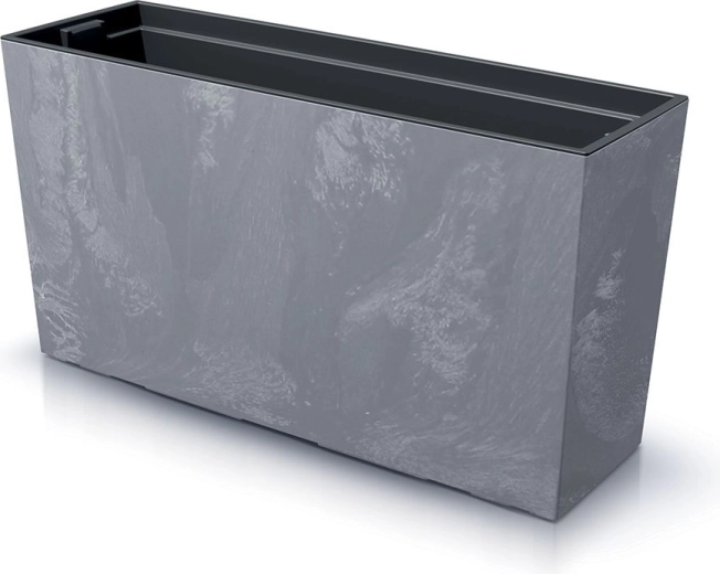 Skrzynka z wkładem URBI Case Beton Effect M, 77 cm, marengo