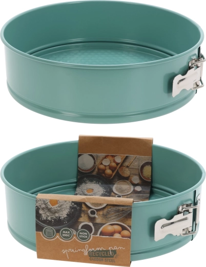 Okrągła tortownica 24 cm z nieprzywierającą powłoką i wyjmowanym dnem