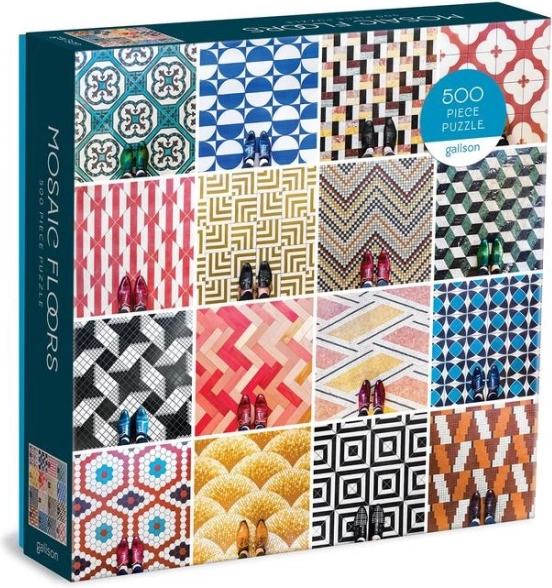 Galison puzzle Mozaikowe podłogi 500 elementów
