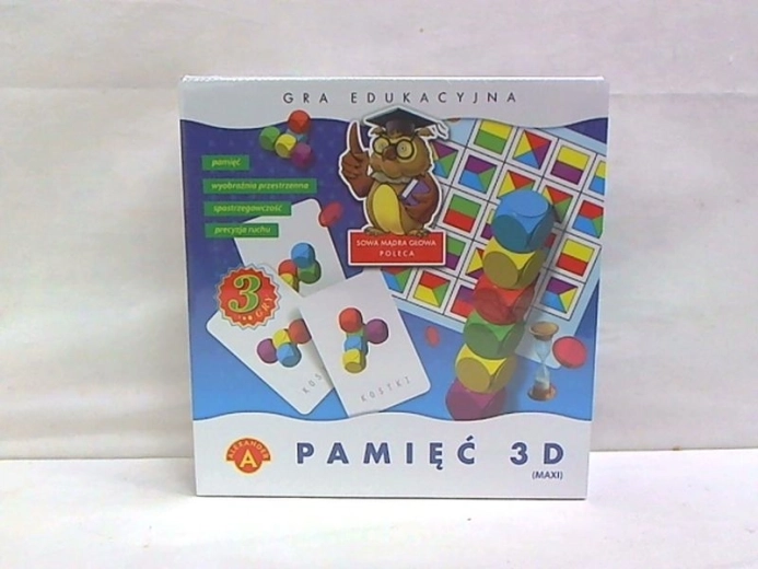 Pamięć 3D maxi – zestaw gier przestrzennych