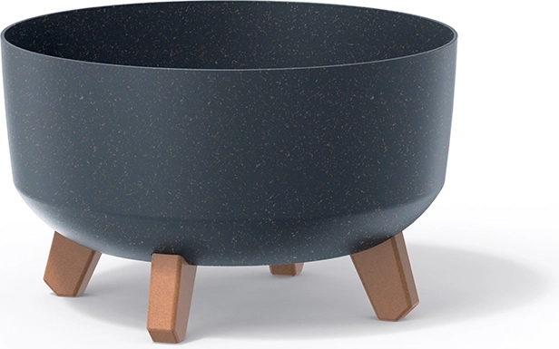 Donica Gracia Low Eco Wood 28,5 cm – antracyt