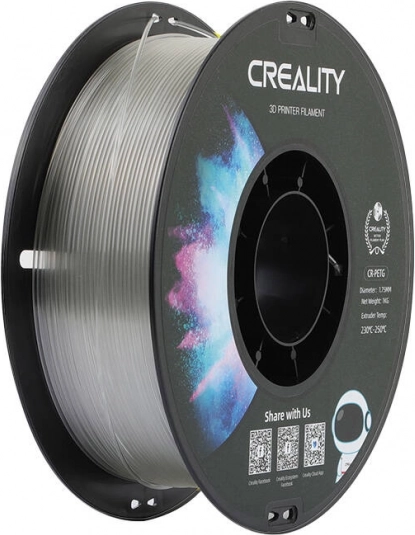 Filament CR-PETG Creality (Transparentny)
