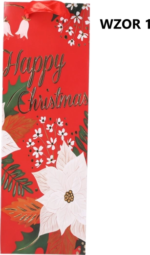 Świąteczna torba upominkowa 35x12x10 cm Mix wzorów