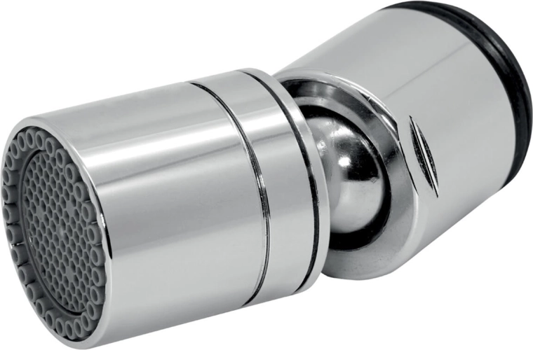 Oszczędny dwu-pozycyjny przegubowy perlator ECO, chrom