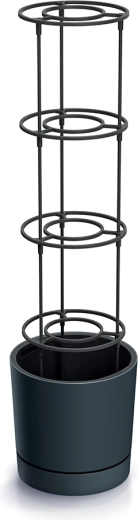 Doniczka z podporą Prosperplast Home Grower 14,5 l antracyt