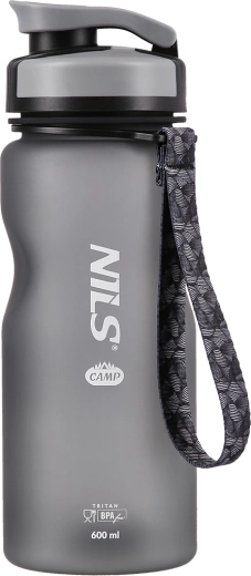 Butelka Tritan NILS CAMP 600 ml czarna