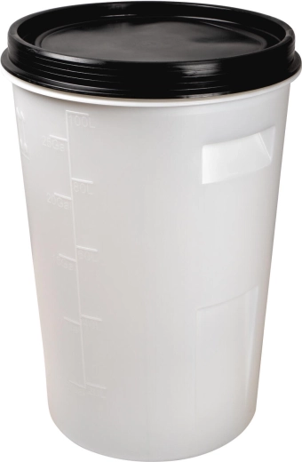 Stożkowa plastikowa beczka 110 l