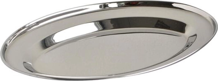 Owalna taca ze stali nierdzewnej 20 cm