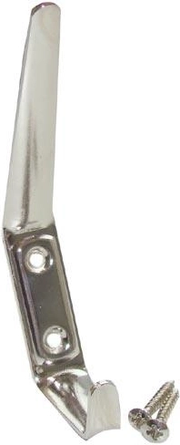 Duży wieszak ścienny 41 × 120 mm, nikiel