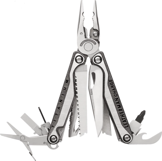Leatherman Charge TTi Plus wielofunkcyjne narzędzie z tytanu, 19 funkcji