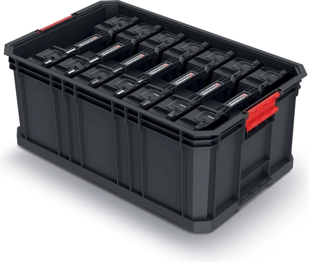 Modułowy pojemnik transportowy z 7 organizerami MODULAR SOLUTION 520 × 329 × 210 mm