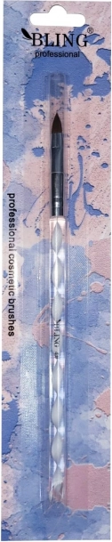 Profesjonalny pędzel żelowy Bling rozmiar 6 – Spiralny