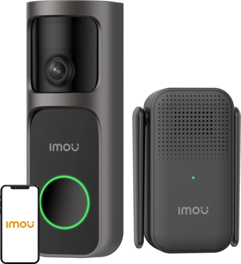 Imou bezprzewodowy wideodzwonek Doorbell 3 Kit (z odbiornikiem)