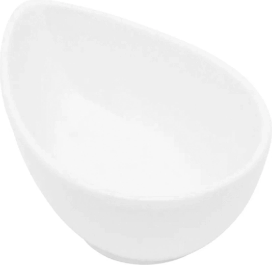 Regular porcelanowa miseczka Kropla kremowa 10 cm, 100 ml