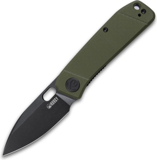 Kubey Hyde KU2104B nóż składany 7,5 cm, czarny/zielony, G10