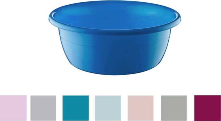 Okrągła misa Felix 2,5 l z wytrzymałego plastiku