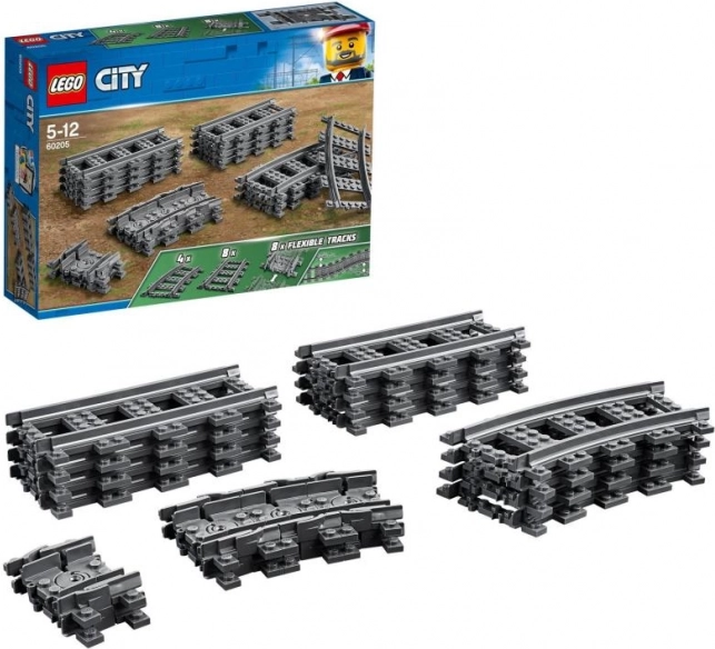 LEGO City tory – zestaw do rozbudowy trasy